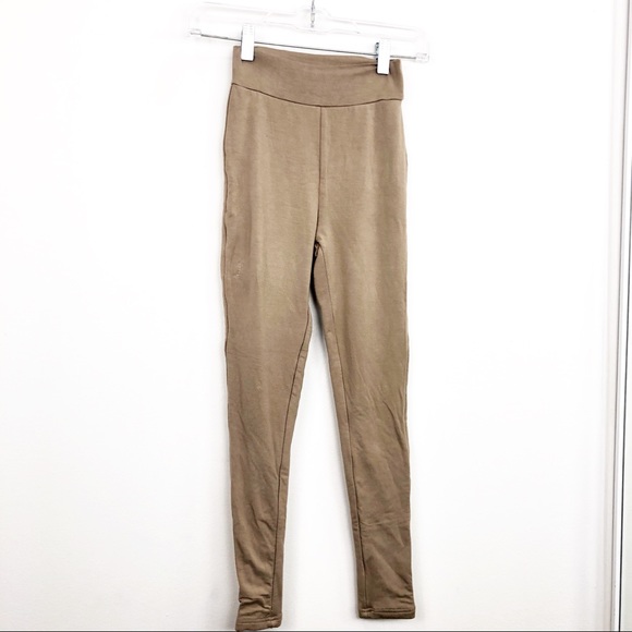 Oh Polly Pants - Oh Polly Nude High Rise Leggings